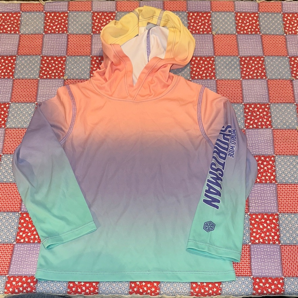 Bass Pro Shops Pink and White Toddler Shirt